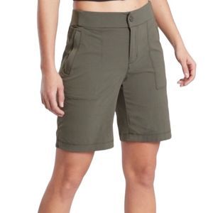 Athleta Trekkie Bermuda Stretchy Shorts Hiking Outdoor Lightweight Quick Dry